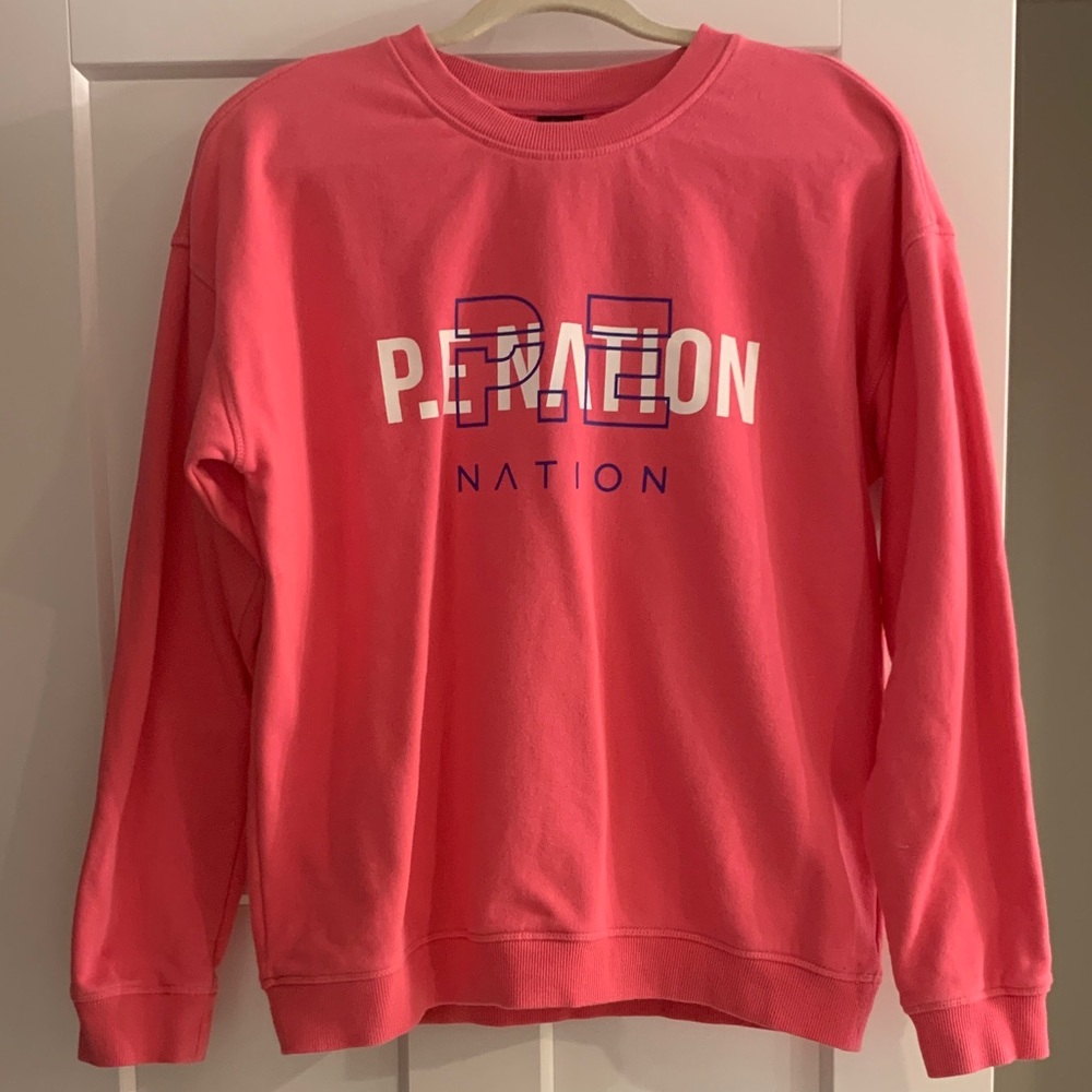 P.E Nation Coral Sweatshirt